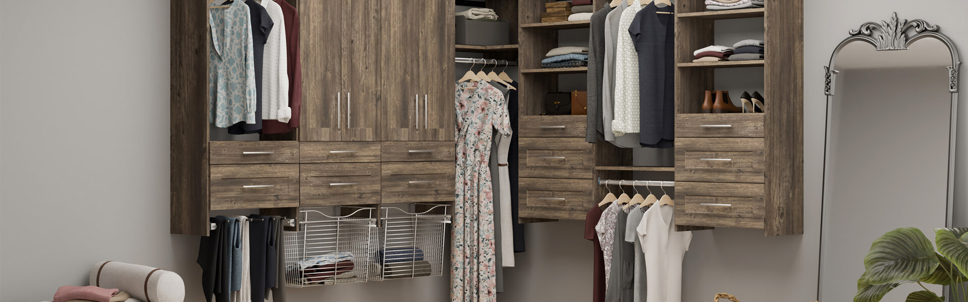 Klearvue Stromma White Closet